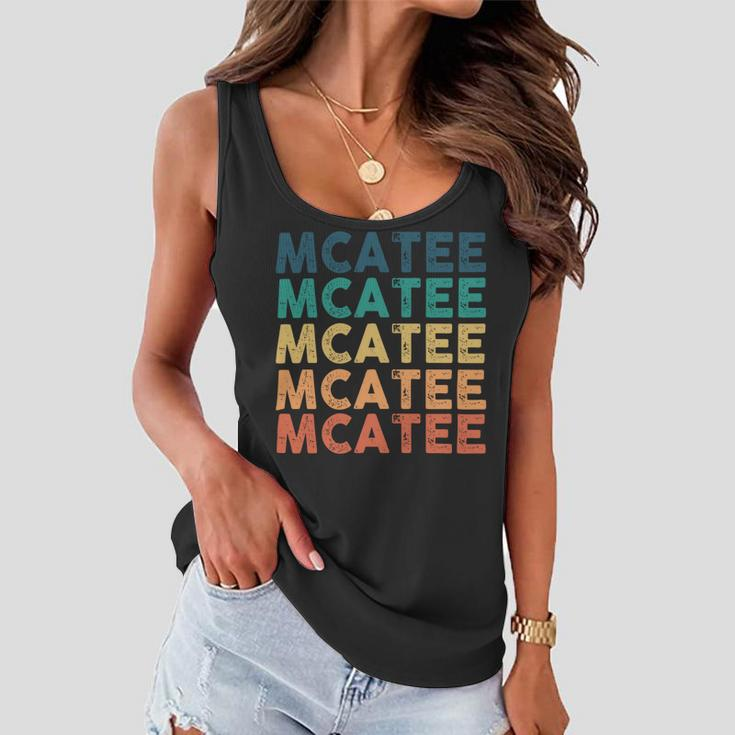 Mcatee Name Shirt Mcatee Family Name Women Flowy Tank