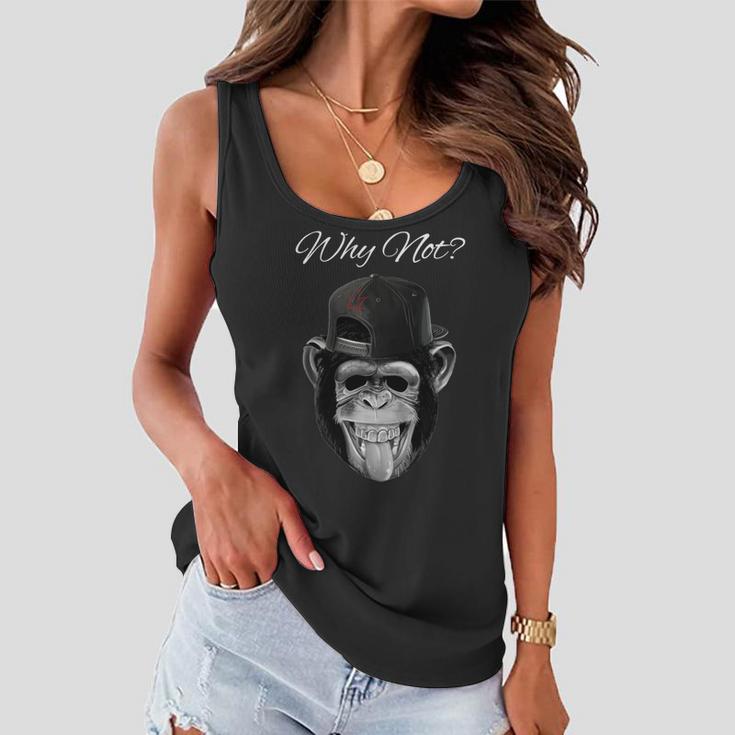 Monkey In A Cap 527 Trending Shirt Women Flowy Tank