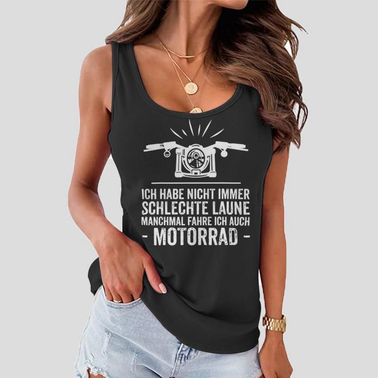 Motorcycle Saying Funny Motorbiker 476 Shirt Women Flowy Tank