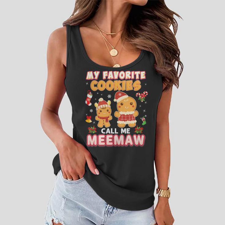 My Favorite Cookies Call Me Meemaw 882 Shirt Women Flowy Tank