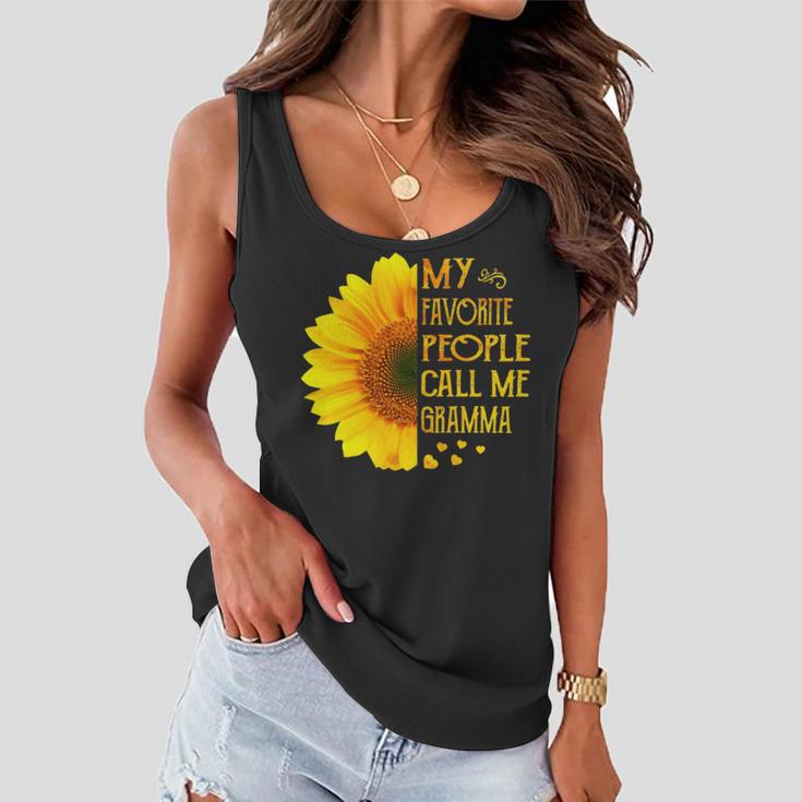 My Favorite People Call Me Gramma 728 Shirt Women Flowy Tank