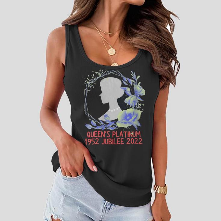 Queen Platinum Jubilee Women Flowy Tank