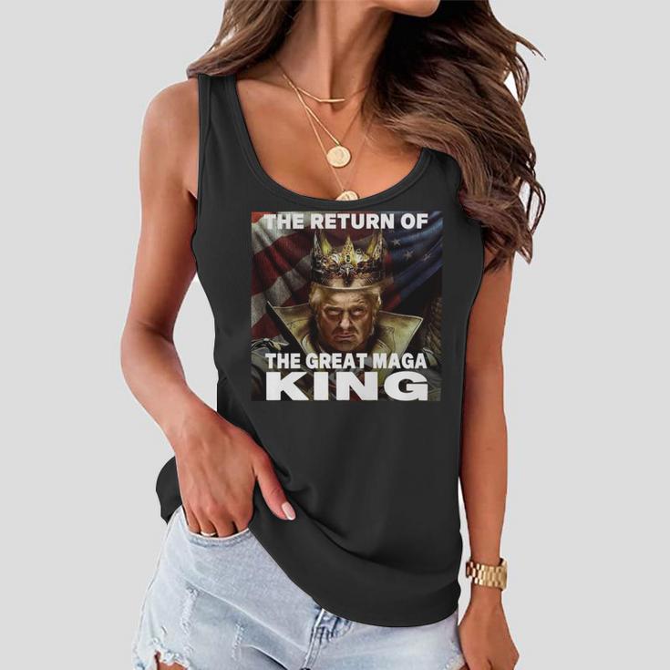 The Return Of The Great Maga King 3 Shirt Women Flowy Tank