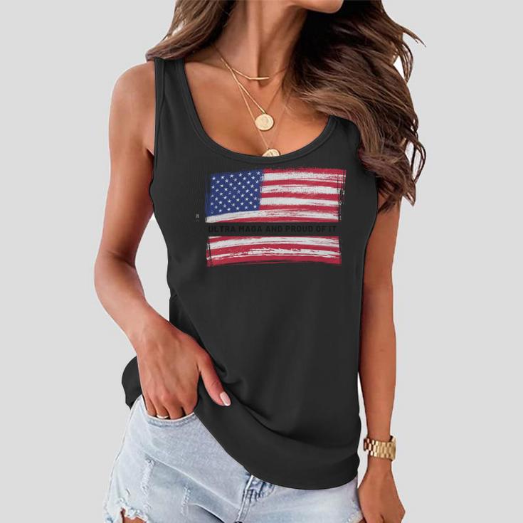 Ultra Maga And Proud Of It A Ultra Maga And Proud Of It V13 Women Flowy Tank