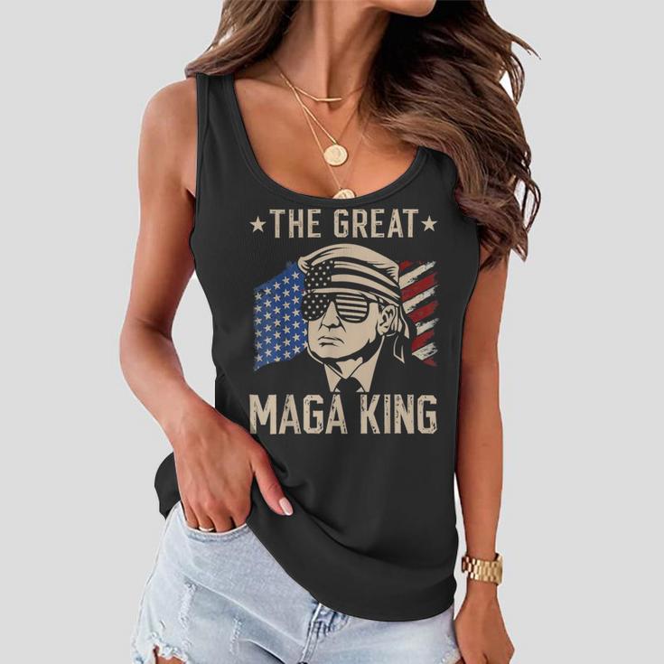 Ultra Maga And Proud Of It A Ultra Maga And Proud Of It V9 Women Flowy Tank