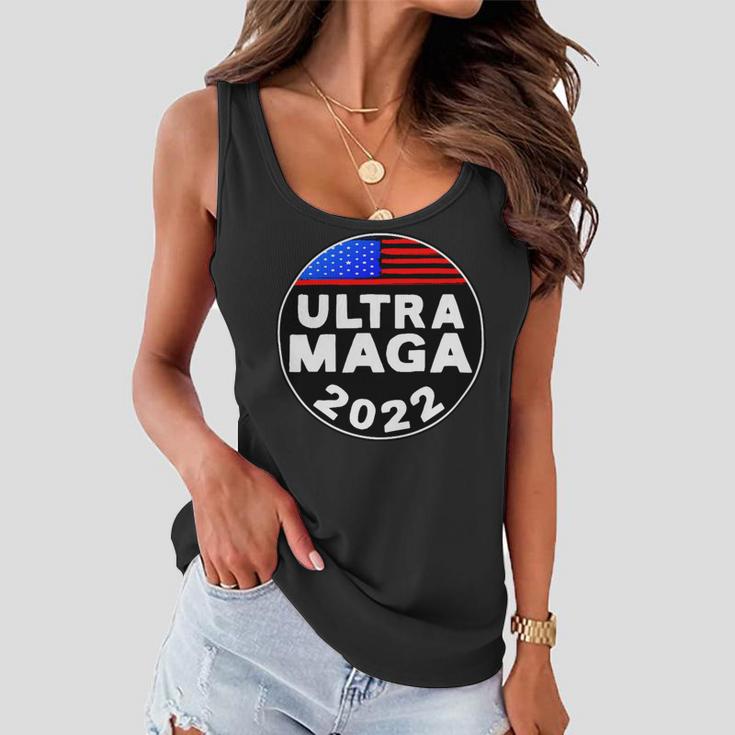 Ultra Maga Donald Trump Joe Biden America Women Flowy Tank