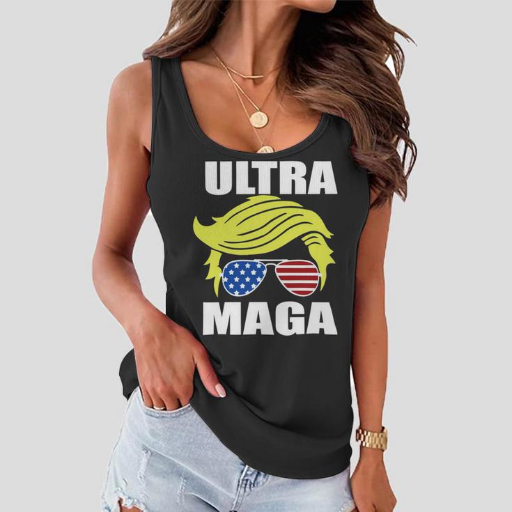 Ultra Maga Joe Biden Pro Trump Gift Women Flowy Tank