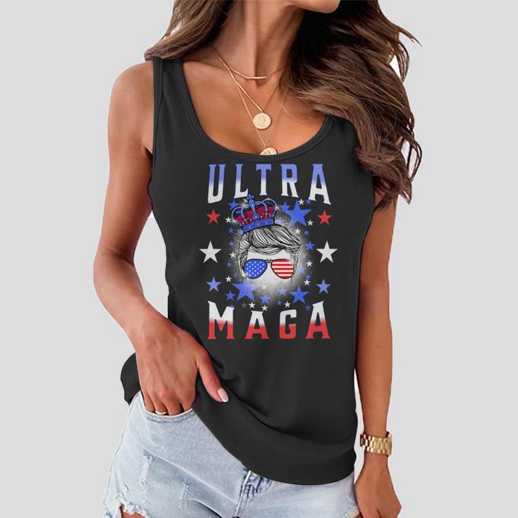 Ultra Maga The Return Of The Great Maga King V2 Women Flowy Tank