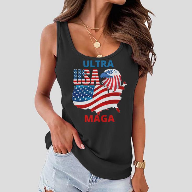 Ultra Maga Ultra Maga Funny Women Flowy Tank