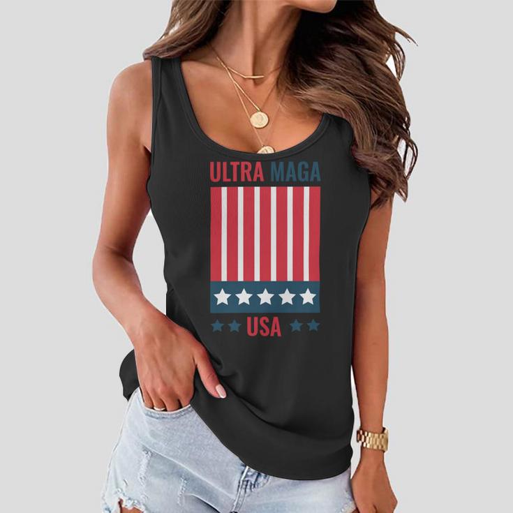 Ultra Maga Usa Women Flowy Tank