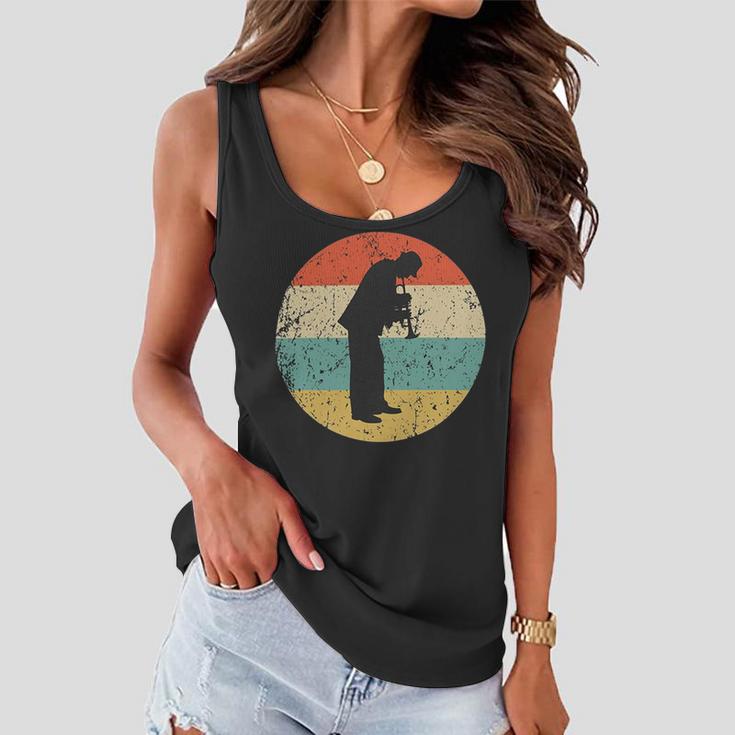 Vintage Trumpet Cool Retro Trumpet Player 164 Shirt Women Flowy Tank