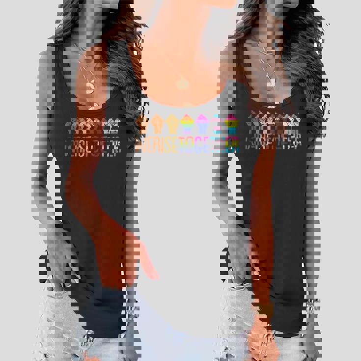 We Rise Together Lgbt Q Pride Social Justice Equality AllyWomen Flowy Tank We Rise Together Lgbt Q Pride Social Justice Equality AllyWomen Flowy Tank