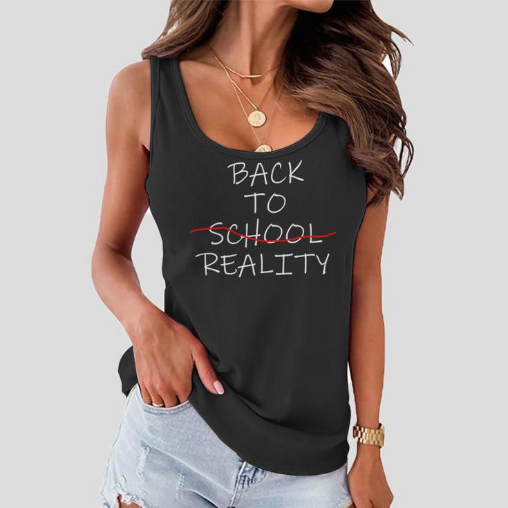 Welcome Back To School Silly 482 Shirt Women Flowy Tank