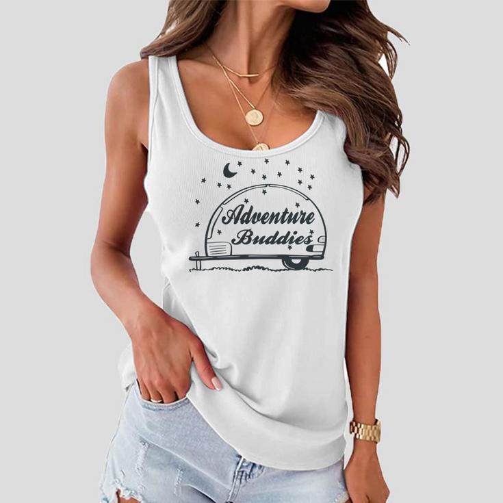 Adventure Buddies Couples Adventure Gift Travel Gift Road Trip Gift Gift For Family Travel Women Flowy Tank