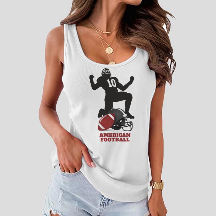 American Football Women Flowy Tank