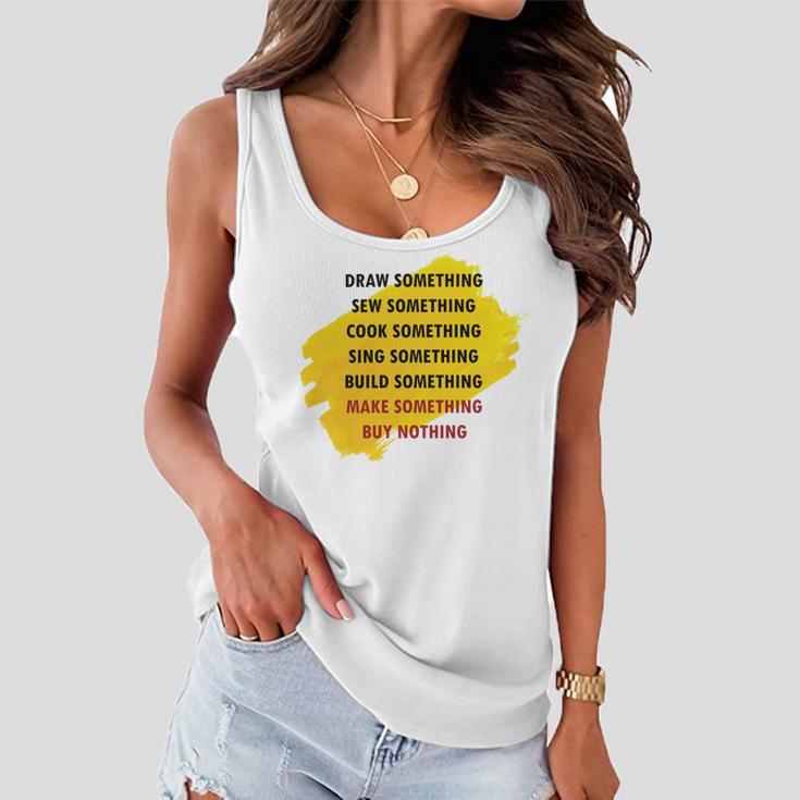 Anti Consumerism Women Flowy Tank