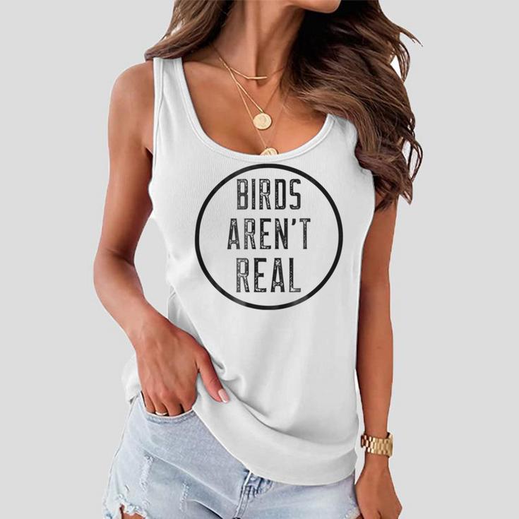 Birds ArenReal Funny Birds Jokes Women Flowy Tank