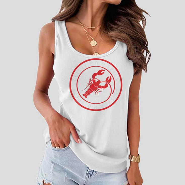 Feisty And Spicy Funny Women Flowy Tank