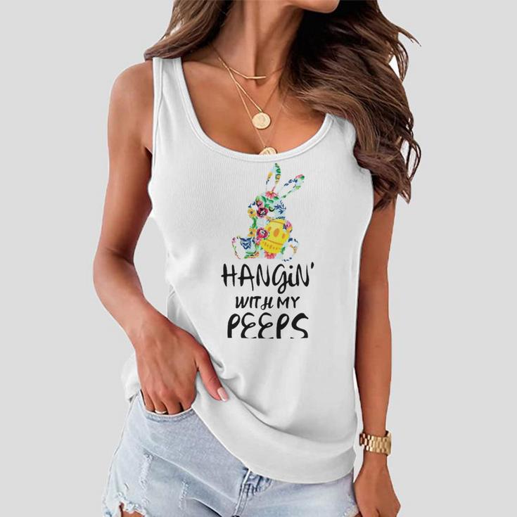 Hangin With My Peeps 837 Shirt Women Flowy Tank