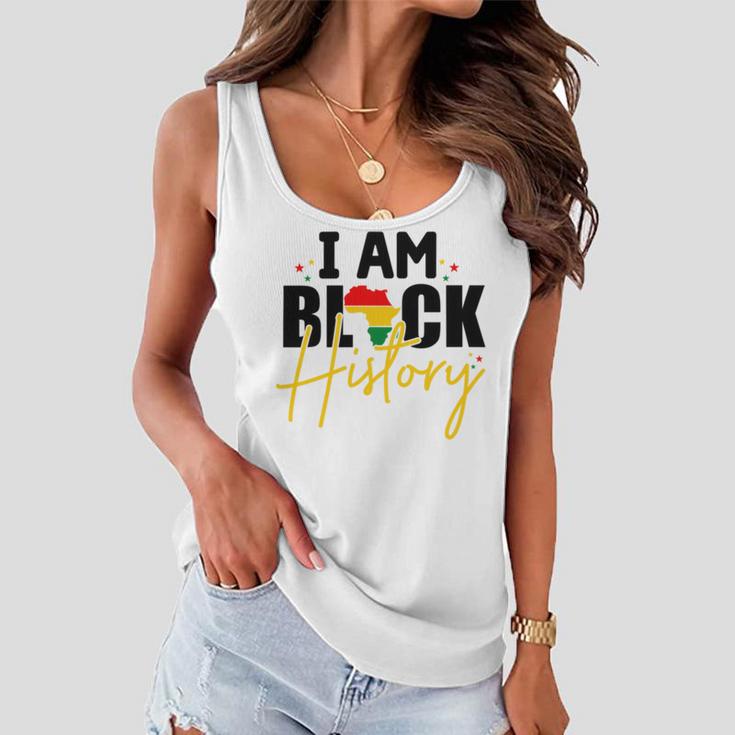 I Am Black History V2 Women Flowy Tank