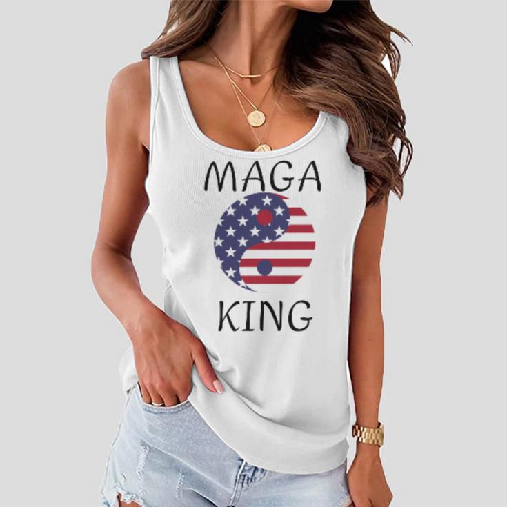 King Maga Women Flowy Tank