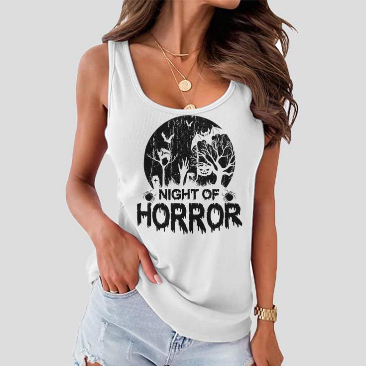 Night Of Horror 146 Shirt Women Flowy Tank