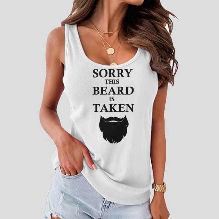 Sorry This Beard Is Taken 316 Shirt Women Flowy Tank