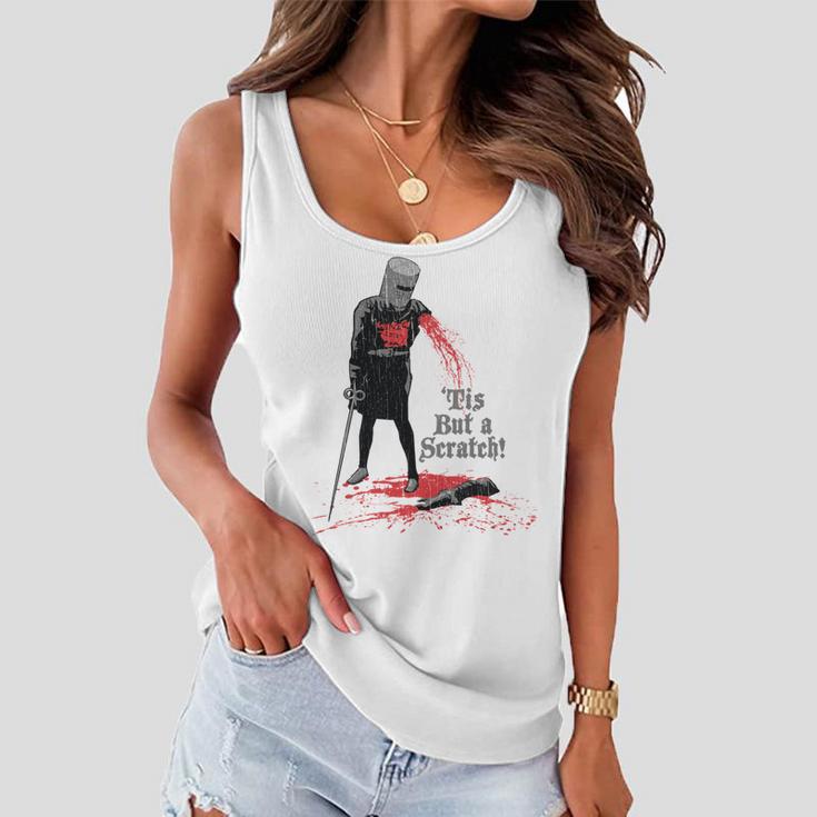 Tis But A Scratch Women Flowy Tank