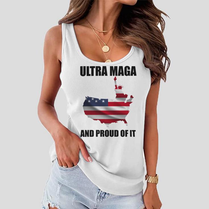 Ultra Maga And Proud Of It V3 Women Flowy Tank