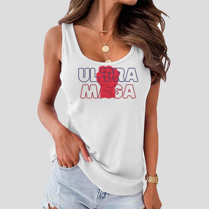 Ultra Maga V27 Women Flowy Tank