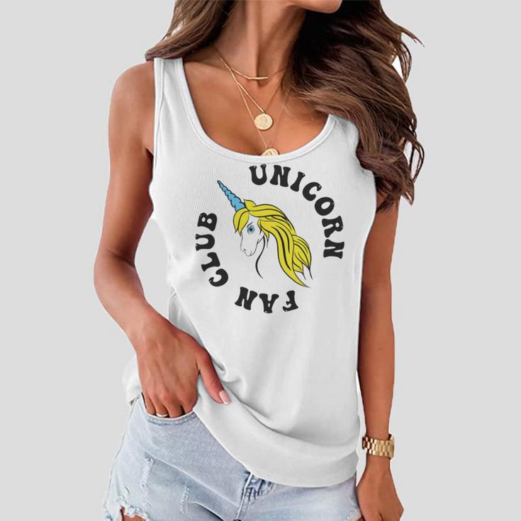 Unicorn Fan Club 17 Trending Shirt Women Flowy Tank