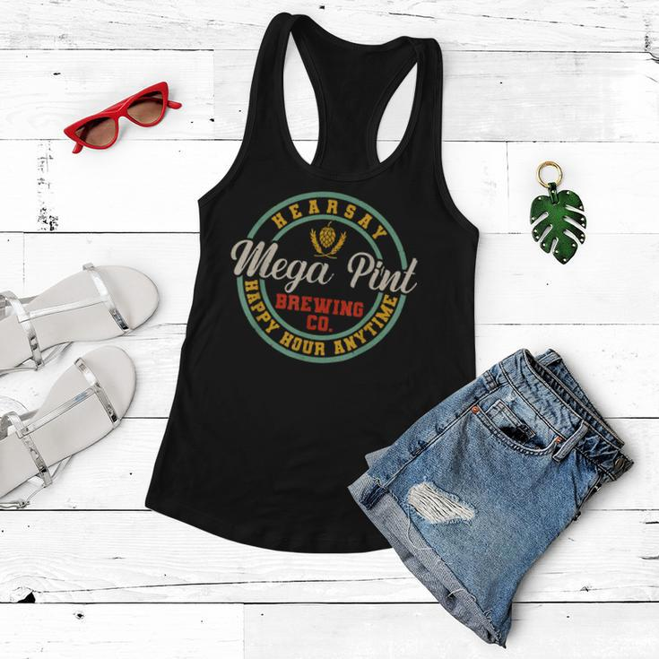 A Mega Pint Brewing Co Hearsay Happy Hour Anytime Women Flowy Tank