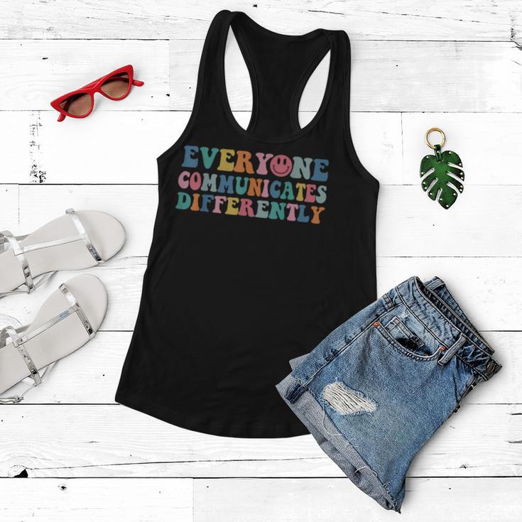 Everyone Communicates Differently V2 Women Flowy Tank