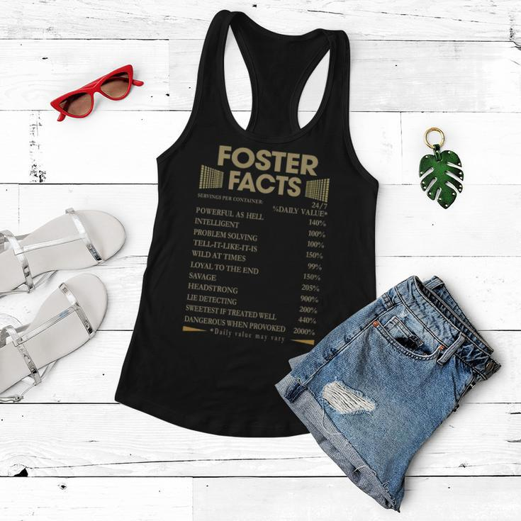Foster Name Gift Foster Facts Women Flowy Tank