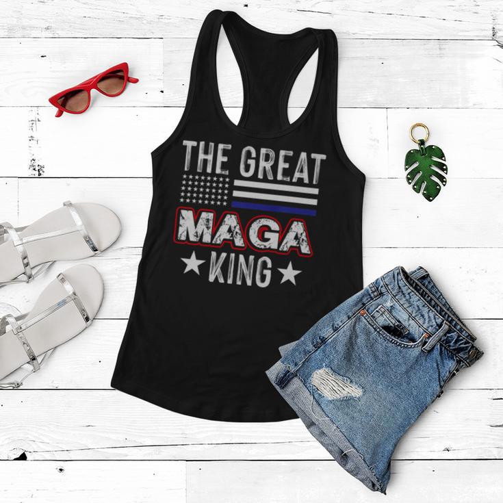 Funny The Great Maga King Trump 2022 Amp 2024 Women Flowy Tank