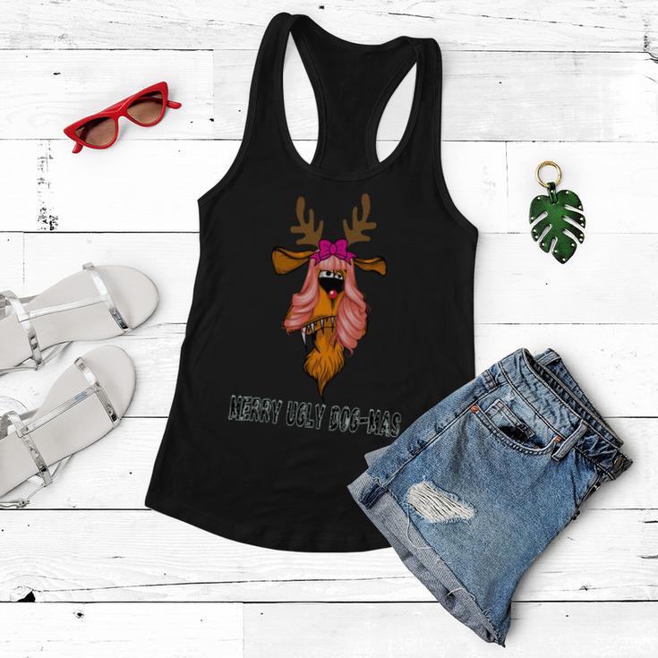 Merry Ugly Dog - Mas Women Flowy Tank