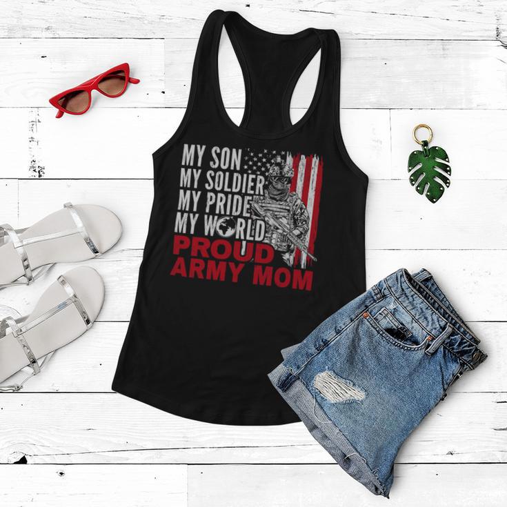 My Son My Soldier My Pride My World 694 Shirt Women Flowy Tank