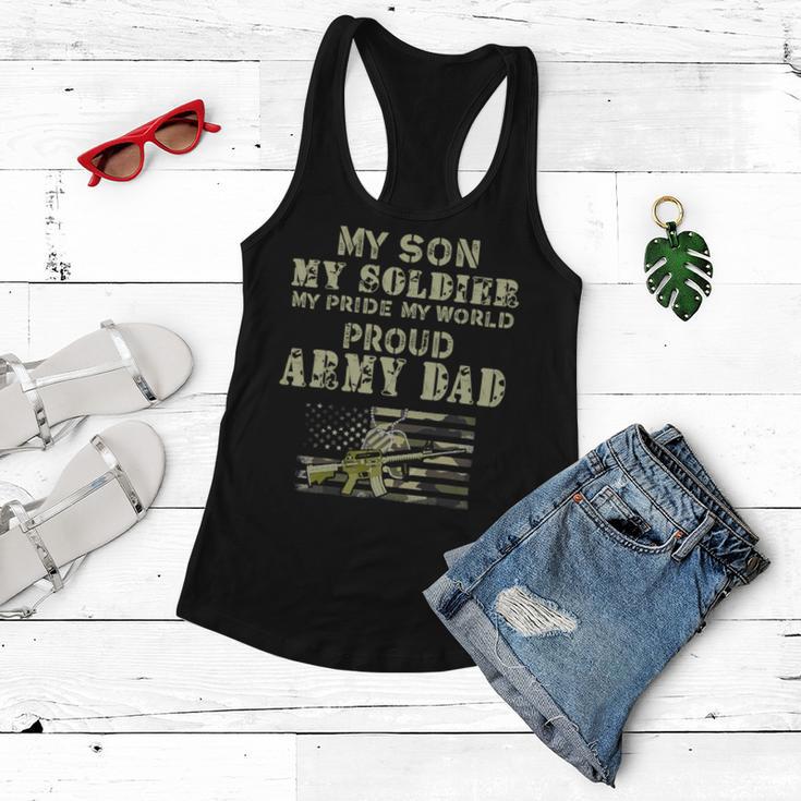 My Son My Soldier My Pride My World 695 Shirt Women Flowy Tank