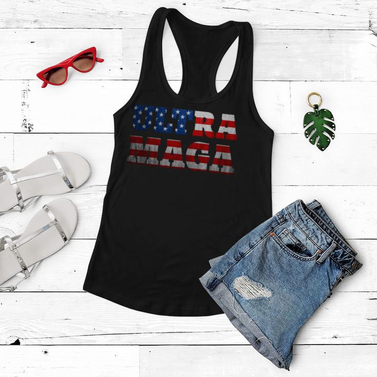 Proud Ultra Maga V4 Women Flowy Tank