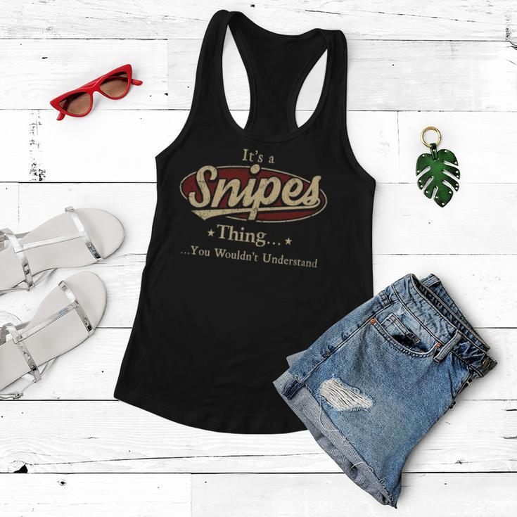 Snipes Shirt Personalized Name GiftsShirt Name Print T Shirts Shirts With Name Snipes Women Flowy Tank