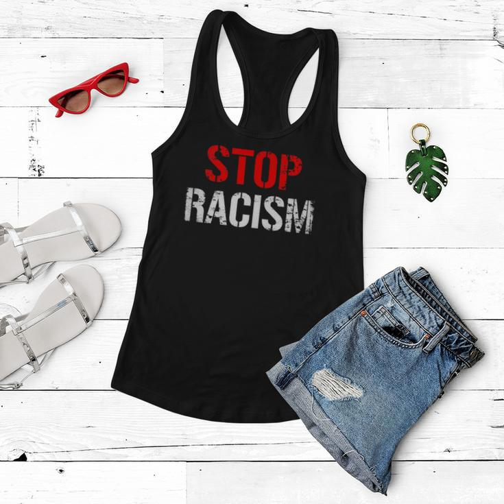 Stop Racism Human Rights Racism Women Flowy Tank