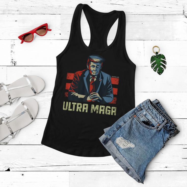 The Great Maga King Trump Ultra Proud Ultramaga Women Flowy Tank