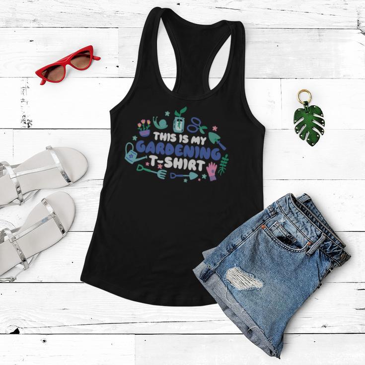 This Is My Gardening Garden Gangster 549 Shirt Women Flowy Tank