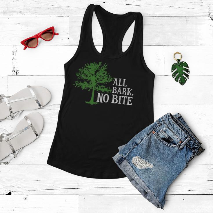 Trees Are All Bark No Bite 64 Trending Shirt Women Flowy Tank