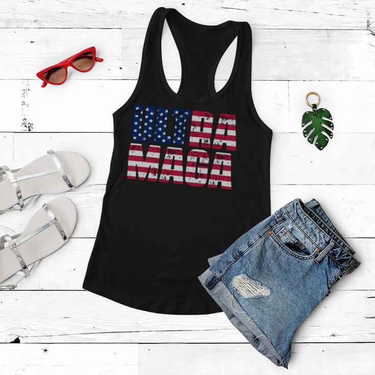 Ultra Maga And Proud Of It A Ultra Maga And Proud Of It V18 Women Flowy Tank