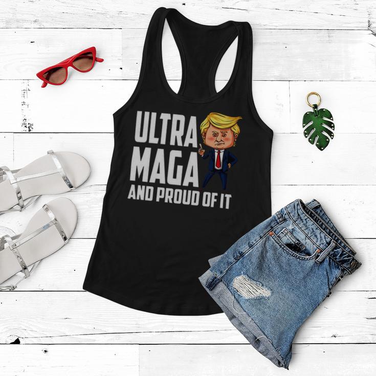 Ultra Maga And Proud Of It A Ultra Maga And Proud Of It V7 Women Flowy Tank