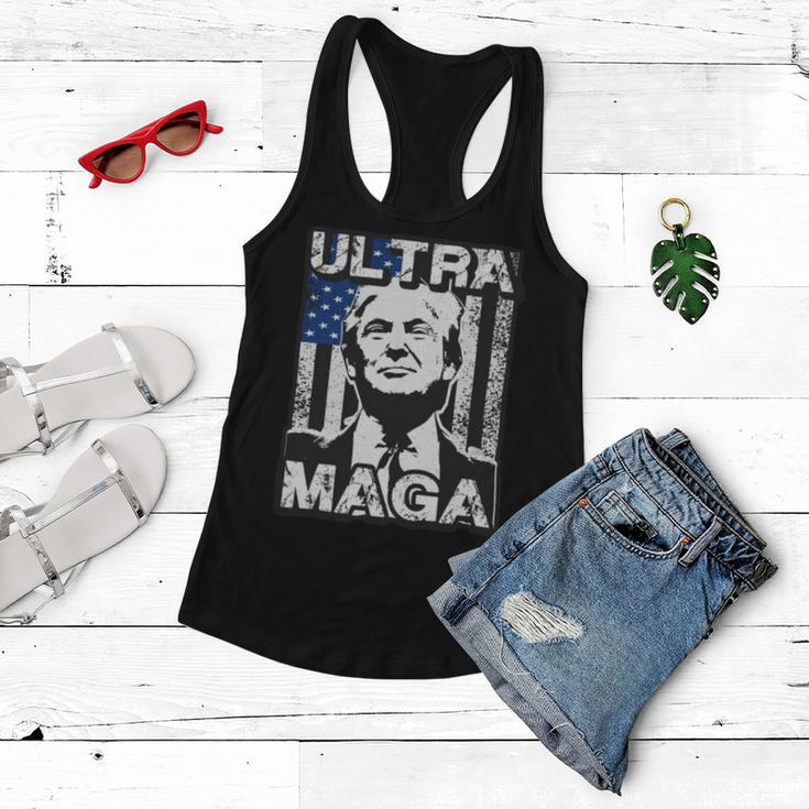 Ultra Maga And Proud Of It V26 Women Flowy Tank