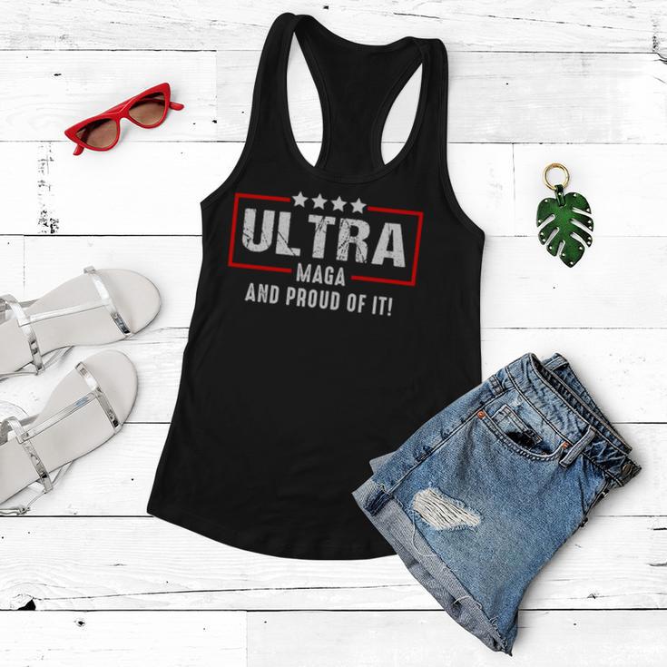 Ultra Maga And Proud Of It V27 Women Flowy Tank