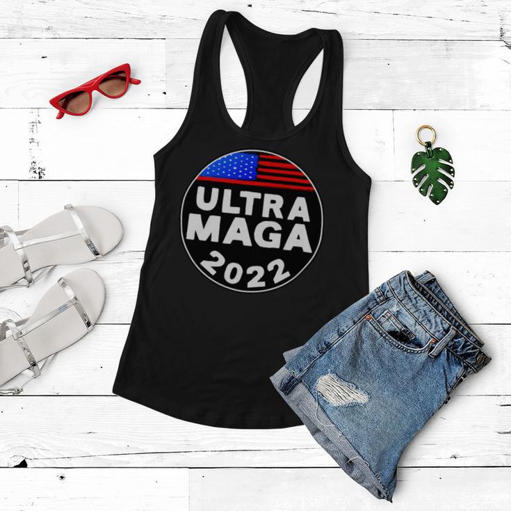 Ultra Maga Donald Trump Joe Biden America Women Flowy Tank