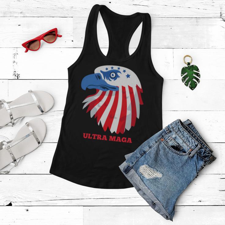 Ultra Maga Memorial Day Women Flowy Tank